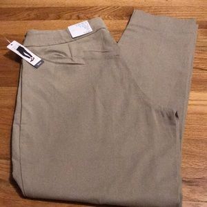 NWT - Time and Tru Tan Skinny Stretch Pants - 14
